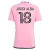Oficiální Fotbalový Dres Inter Miami CF Jordi Alba Ramos 18 Domácí 2024-25 pro Muži
